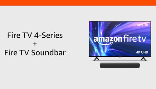 Amazon Fire TV 55" 4-Series 4K UHD smart TV with Alexa Voice Remote Enhanced, stream live TV without cable