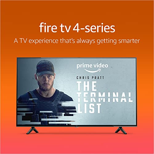 Amazon Fire TV 55" 4-Series 4K UHD smart TV with Alexa Voice Remote Enhanced, stream live TV without cable