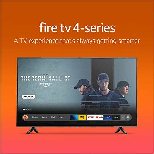 Amazon Fire TV 55" 4-Series 4K UHD smart TV with Alexa Voice Remote Enhanced, stream live TV without cable