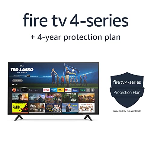 Amazon Fire TV 55" 4-Series 4K UHD smart TV with Alexa Voice Remote Enhanced, stream live TV without cable