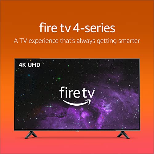Amazon Fire TV 55" 4-Series 4K UHD smart TV with Alexa Voice Remote Enhanced, stream live TV without cable